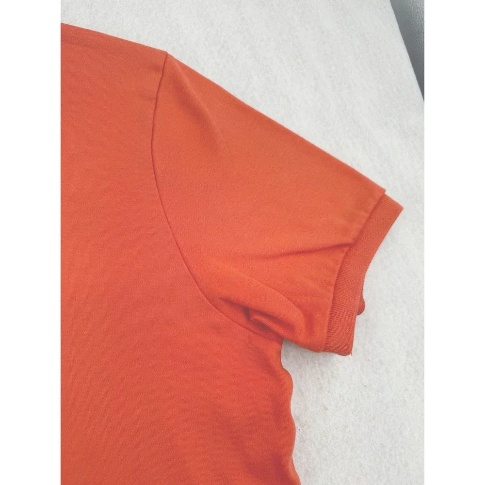 Polo Ralph Lauren Mens XL Short Sleeve Soft Cotton Polo Orange Preppy Casual